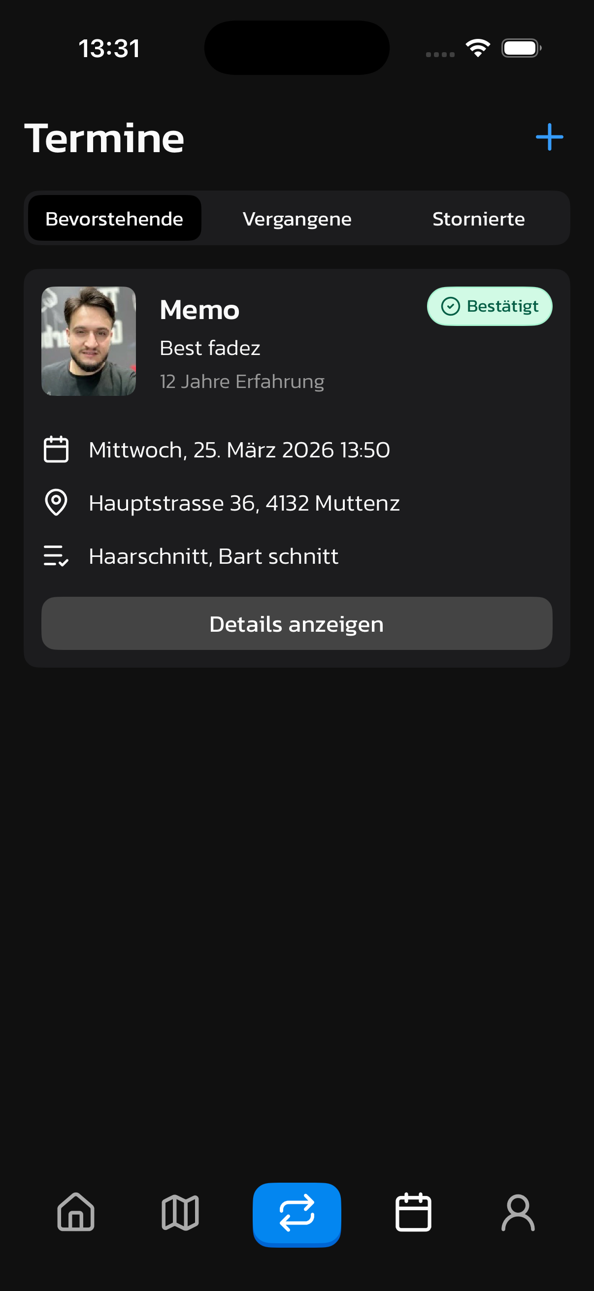 Verwalten Sie Ihre Buchungen